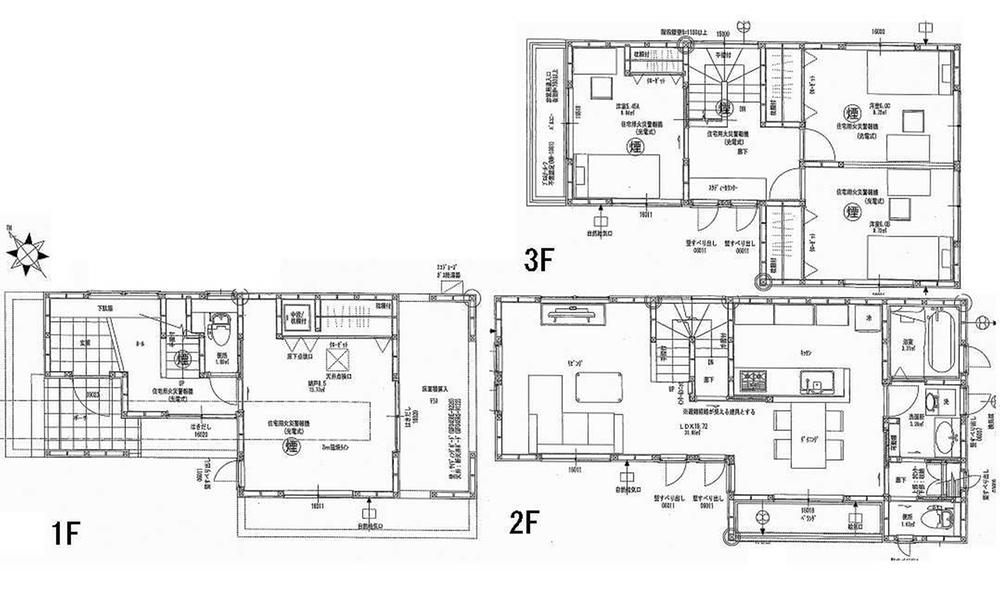 Floor plan. 38,200,000 yen, 4LDK, Land area 92.57 sq m , Building area 112.59 sq m