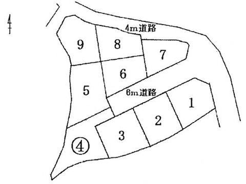 Compartment figure. Land price 26,460,000 yen, Land area 165.07 sq m