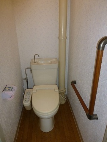 Toilet.  ☆ Cleaning function toilet seat ☆