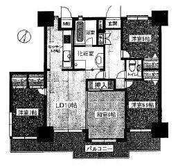 Floor plan. 4LDK, Price 22,900,000 yen, Occupied area 77.76 sq m