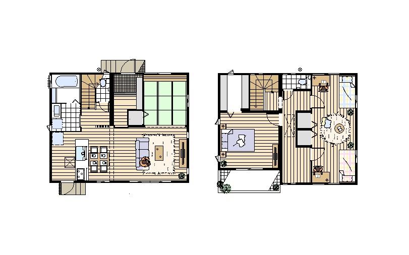 Floor plan. (No. 4 locations), Price 48,100,000 yen, 3LDK+S, Land area 138.13 sq m , Building area 110.43 sq m