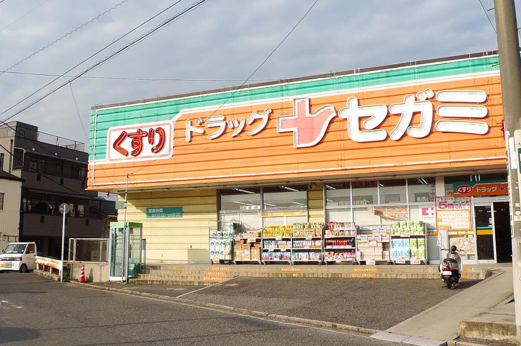 Dorakkusutoa. Drag Segami Minaga shop 1165m until (drugstore)