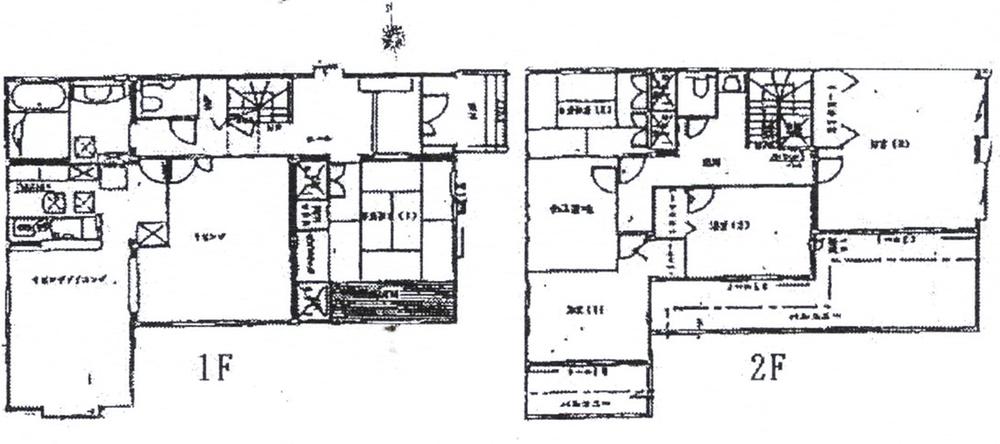 Floor plan. 43 million yen, 6DK + S (storeroom), Land area 229.99 sq m , Building area 188.19 sq m