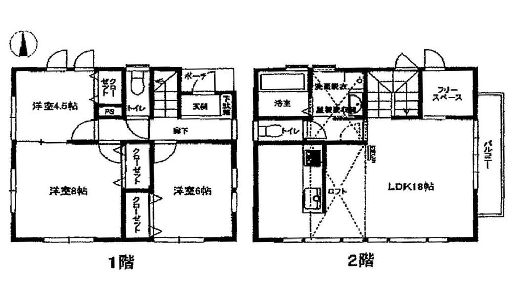 Floor plan. 28 million yen, 3LDK, Land area 102.15 sq m , Building area 91.66 sq m