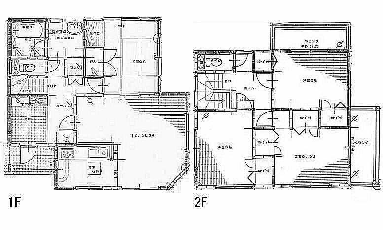 Floor plan. 25 million yen, 4LDK, Land area 132.47 sq m , Building area 105.85 sq m