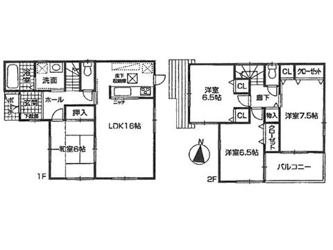 Floor plan. 24,800,000 yen, 4LDK, Land area 170 sq m , Building area 98.82 sq m   ※ Floor plan current state priority