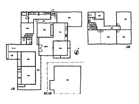 Floor plan. 53,800,000 yen, 8LDK, Land area 772.86 sq m , Building area 325.86 sq m