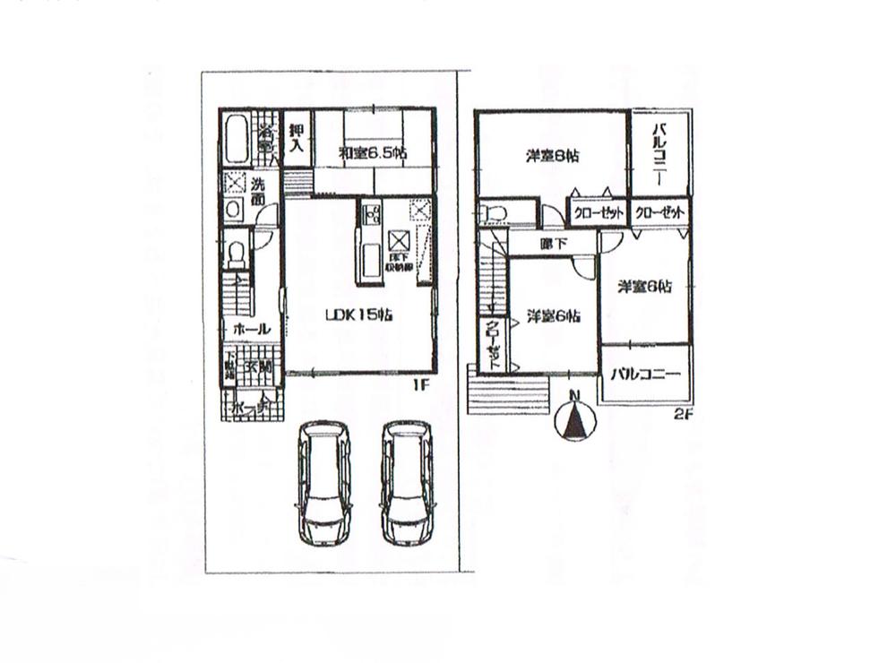 Floor plan. 23.8 million yen, 4LDK, Land area 115.6 sq m , Building area 95.58 sq m