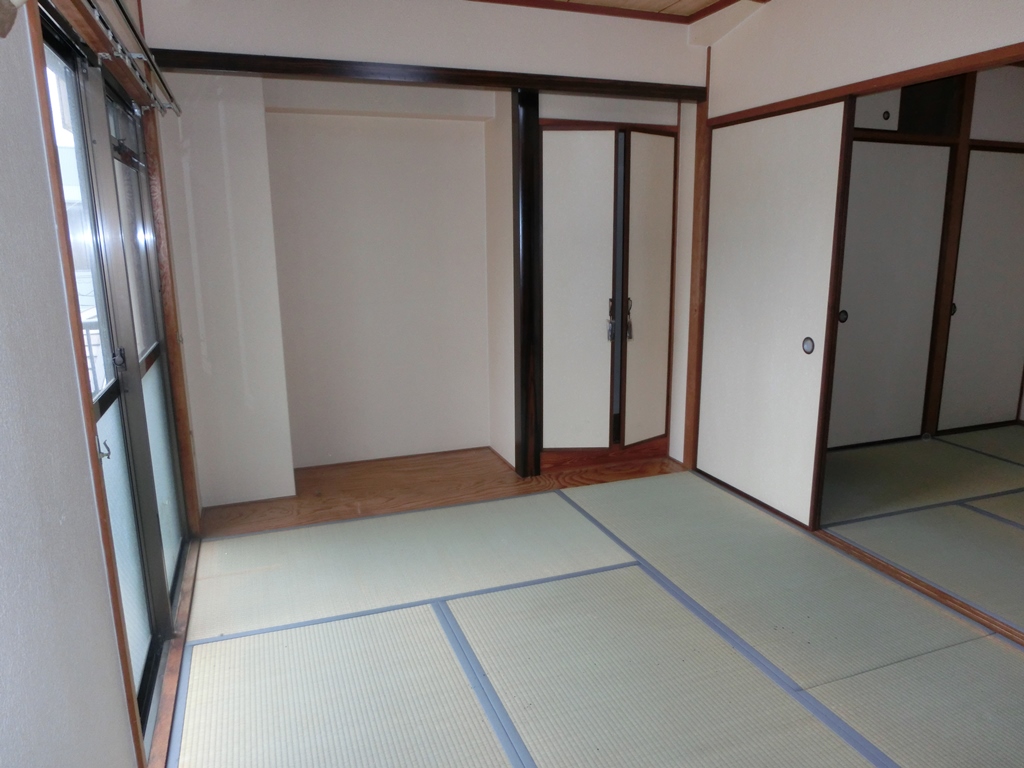 Living and room. Balcony side Japanese-style room