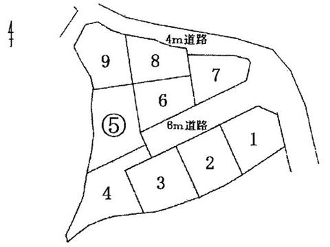 Compartment figure. Land price 27,200,000 yen, Land area 163.51 sq m
