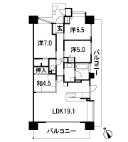 Floor: 4LDK, occupied area: 86.28 sq m, Price: 32,157,200 yen ~ 35,757,400 yen