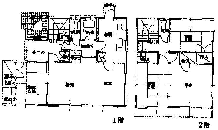 Floor plan. 25,500,000 yen, 4LDK, Land area 165.95 sq m , Building area 113.66 sq m