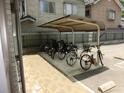 Other common areas. Bicycle-parking space