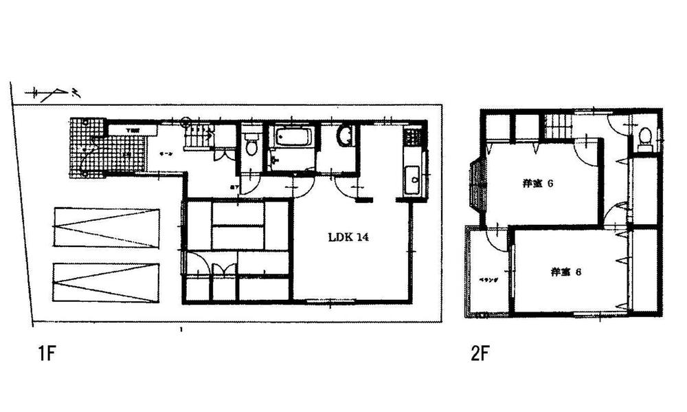 Floor plan. 16.8 million yen, 3LDK, Land area 100.37 sq m , Building area 87.76 sq m