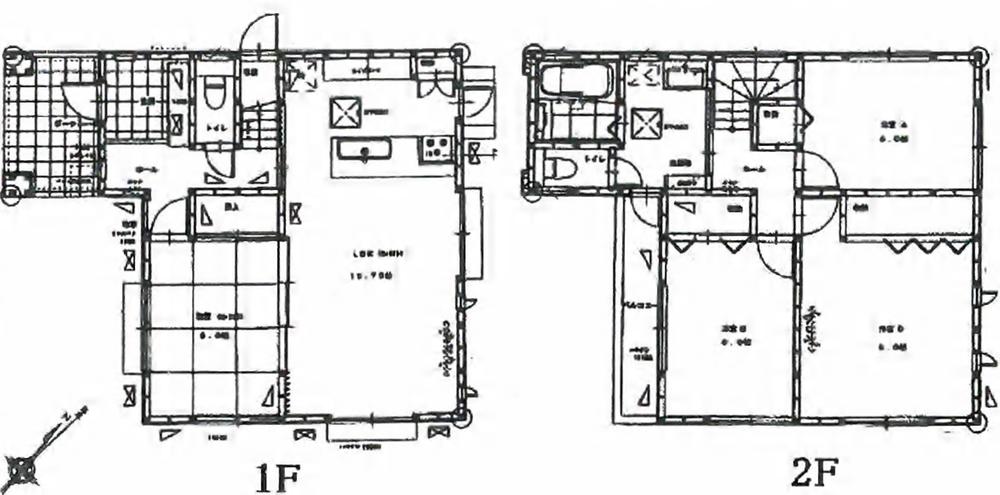 Floor plan. 22,800,000 yen, 4LDK, Land area 131.6 sq m , Building area 102.67 sq m current state priority