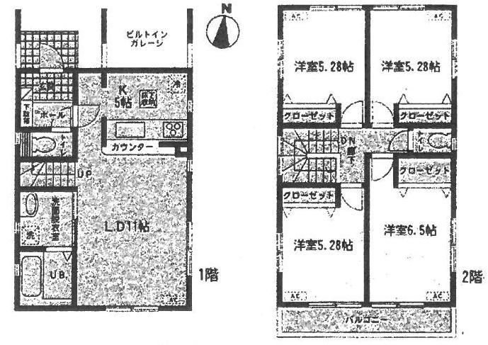 Floor plan. 31,800,000 yen, 4LDK, Land area 103.65 sq m , Building area 94.41 sq m