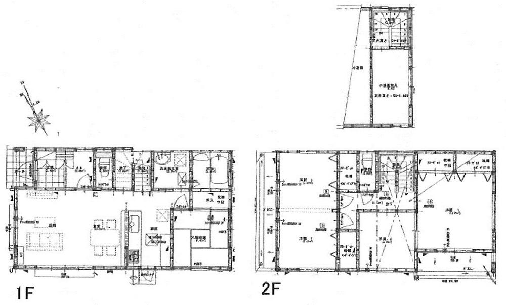 Floor plan. 33,800,000 yen, 5LDK, Land area 134.04 sq m , Building area 104.33 sq m