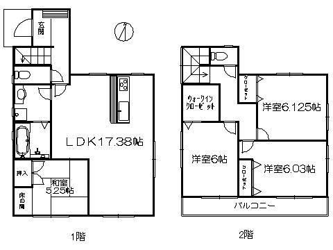 Floor plan. 29.5 million yen, 4LDK, Land area 110.5 sq m , Building area 97.72 sq m   ※ Floor Plan current state priority