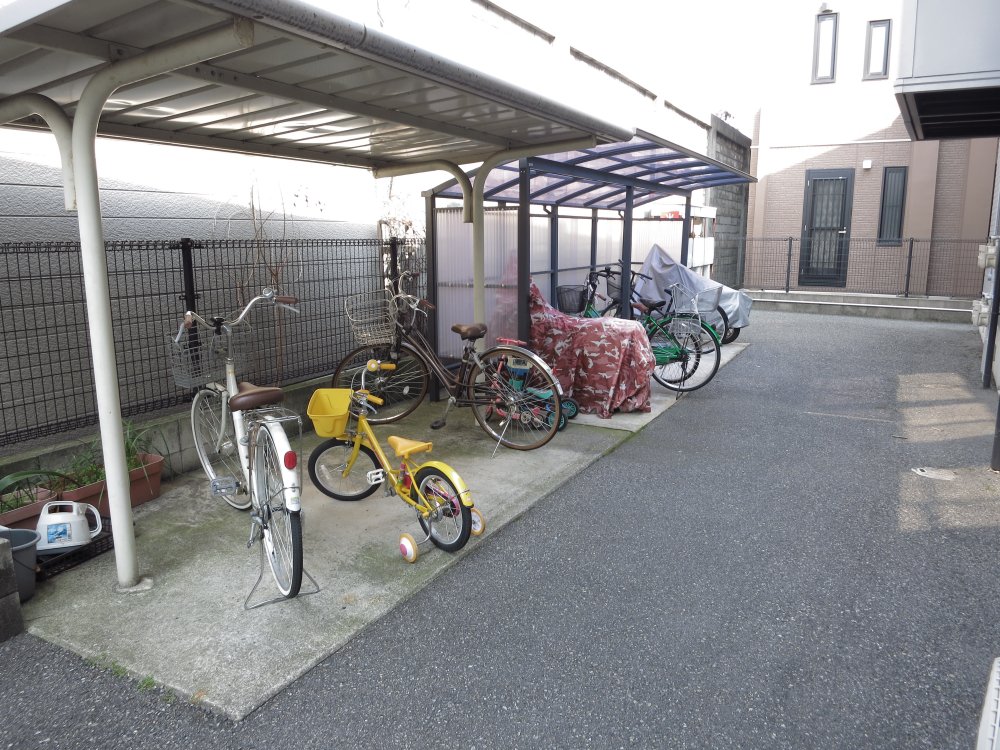 Other common areas. Bicycle-parking space