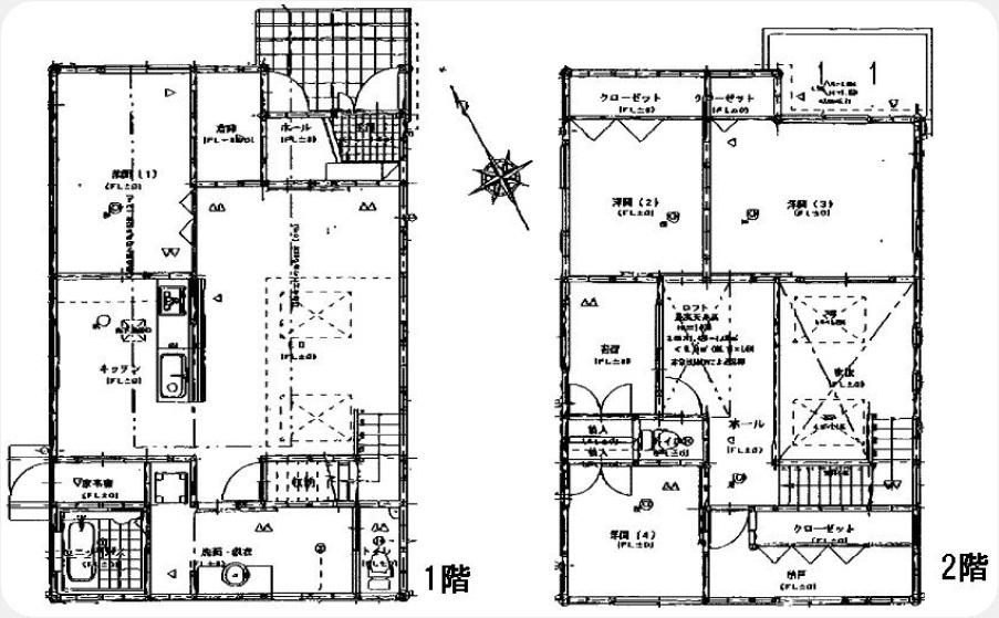 Floor plan. 23.5 million yen, 4LDK + 2S (storeroom), Land area 131.29 sq m , Building area 139.43 sq m