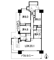 Floor: 4LDK, occupied area: 91.44 sq m, Price: 26,980,000 yen ~ 28,980,000 yen
