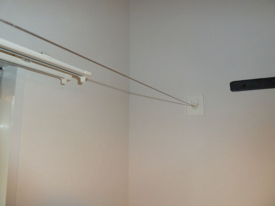 Other Equipment. Indoor clothes rail