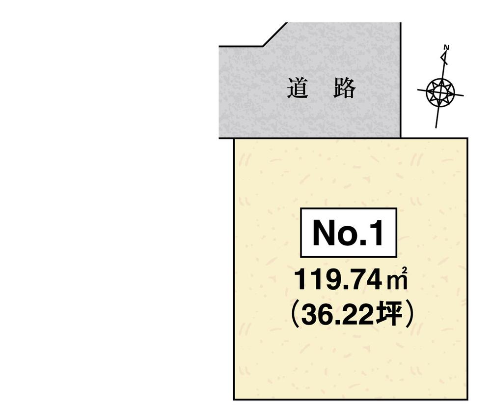 Compartment figure. 31,980,000 yen, 5LDK, Land area 119.74 sq m , Building area 112.44 sq m shaping land