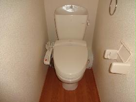 Toilet. With warm water washing toilet seat