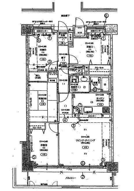 Floor plan. 4LDK, Price 16.8 million yen, Occupied area 89.06 sq m , Balcony area 13.32 sq m