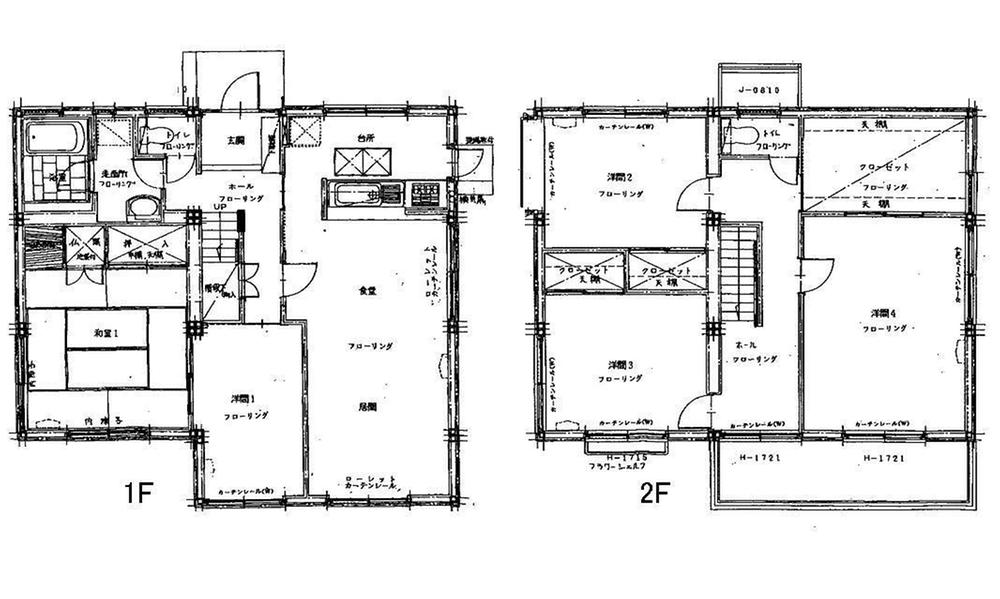 Floor plan. 24,800,000 yen, 5LDK, Land area 195.32 sq m , Building area 146.98 sq m