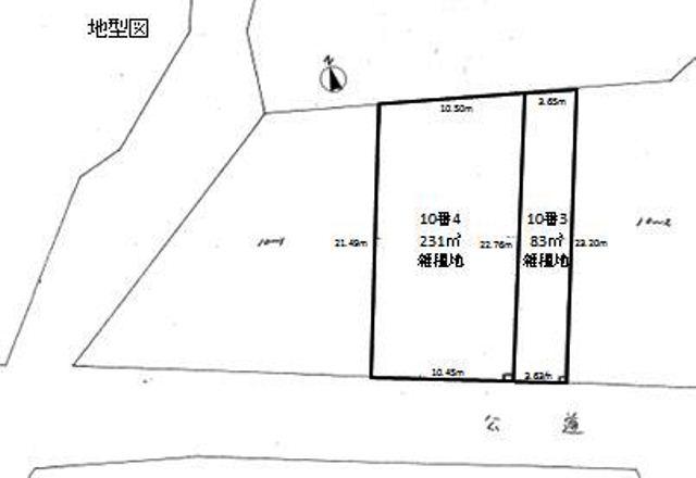 Compartment figure. Land price 24,800,000 yen, Land area 314 sq m