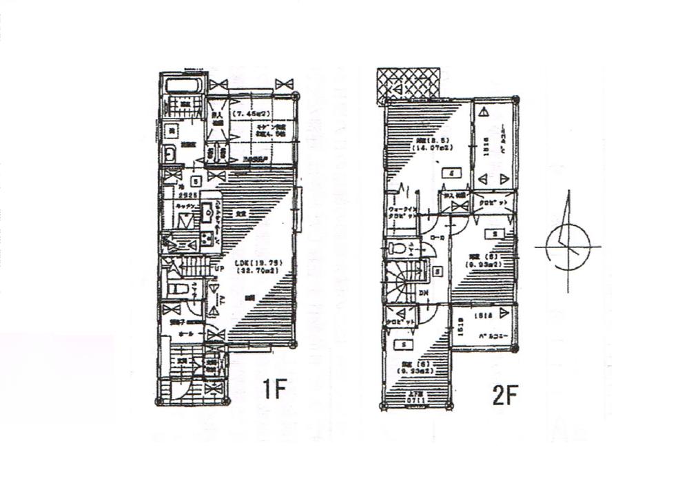 Floor plan. 31,200,000 yen, 4LDK, Land area 173.43 sq m , Building area 109.3 sq m