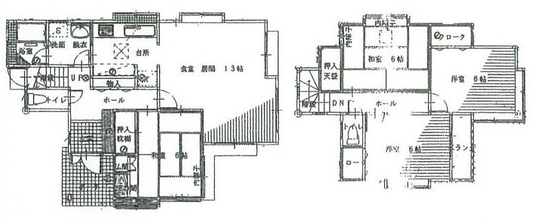Floor plan. 14.8 million yen, 4LDK, Land area 169.45 sq m , Building area 100.19 sq m