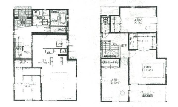 Floor plan. 26,800,000 yen, 4LDK, Land area 139.31 sq m , Building area 107.64 sq m