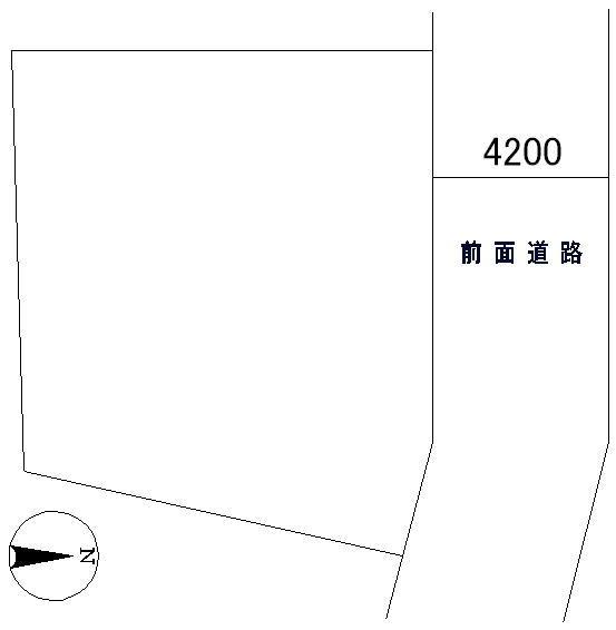 Compartment figure. Land price 1,000,000 yen, Land area 161.98 sq m