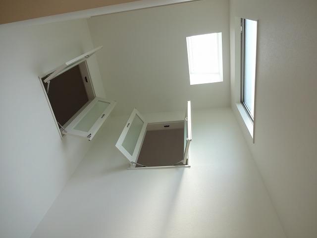 Other introspection. Bright house in the top light