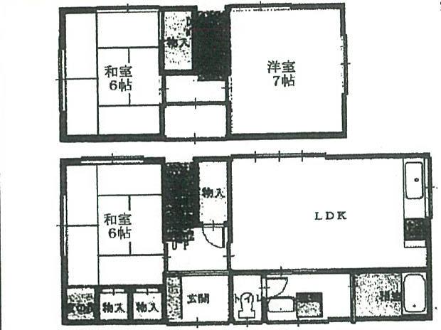 Floor plan. 6 million yen, 3LDK, Land area 102.56 sq m , Building area 69.97 sq m