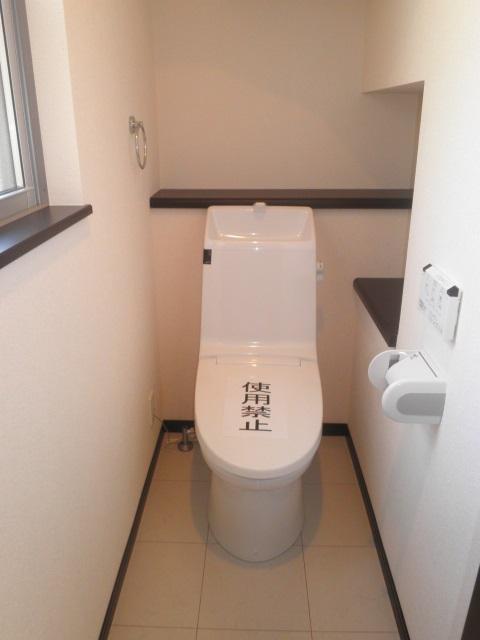 Toilet. There is also a toilet on the second floor