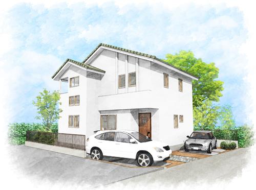 Building plan example (Perth ・ appearance). Building plan example (NO.1) building area 102.68 sq m