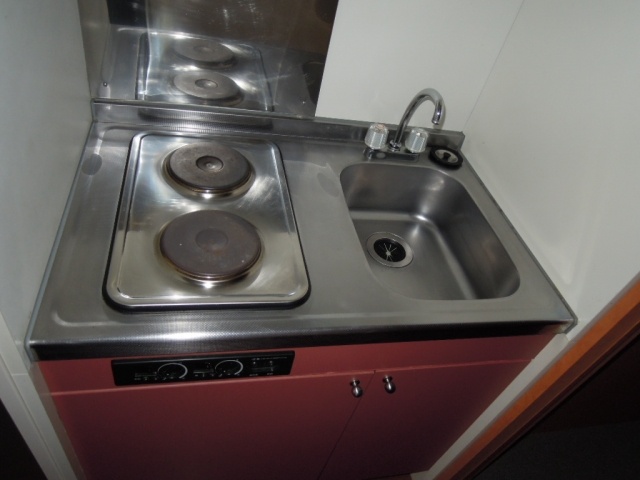 Kitchen. Stove with 2-neck