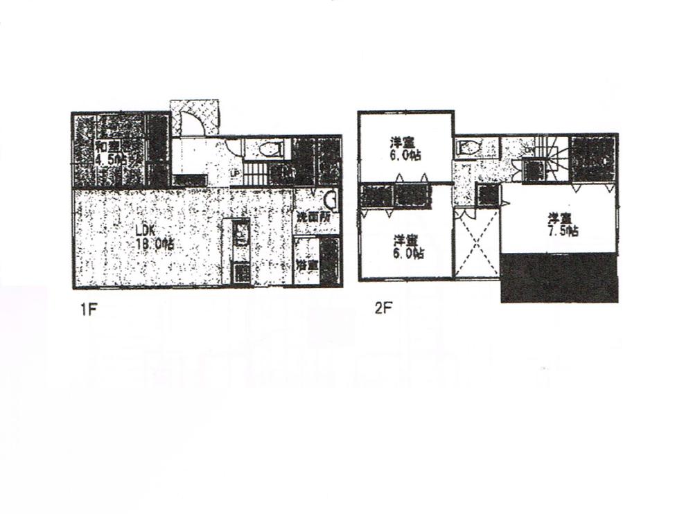 Floor plan. 24,800,000 yen, 4LDK, Land area 162.33 sq m , Building area 115.09 sq m