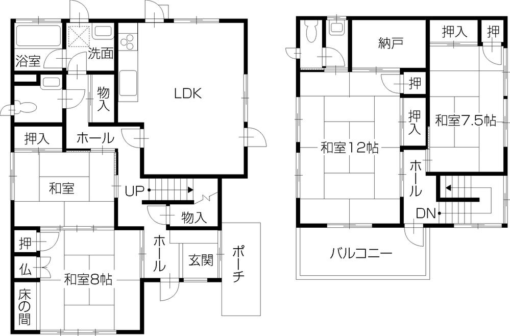 Floor plan. 9.8 million yen, 4LDK + S (storeroom), Land area 245.56 sq m , Building area 132.48 sq m