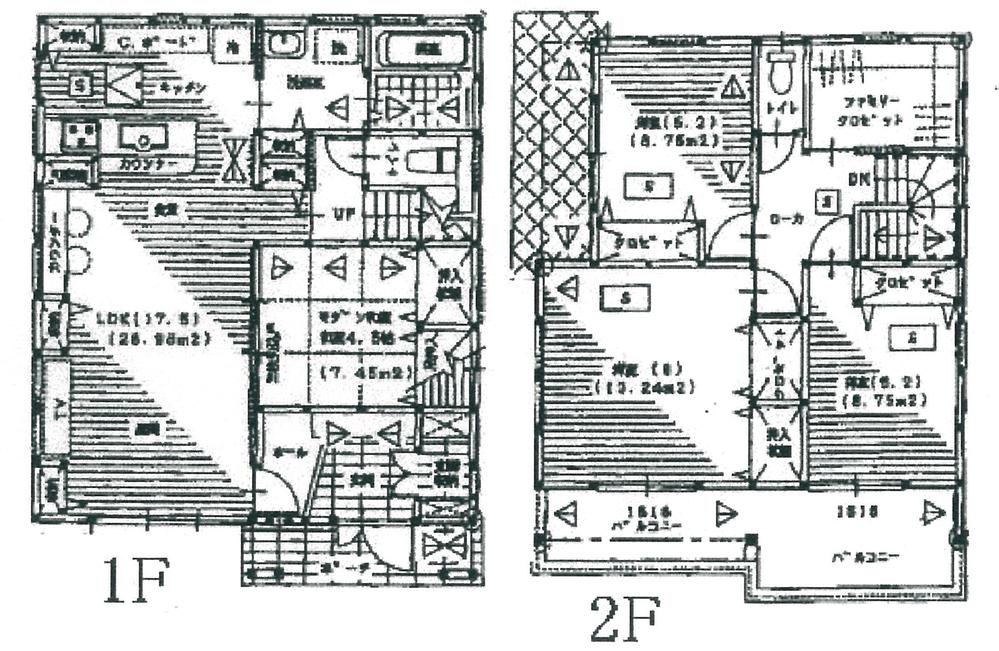 Floor plan. 26,800,000 yen, 4LDK, Land area 139.75 sq m , Building area 109.3 sq m