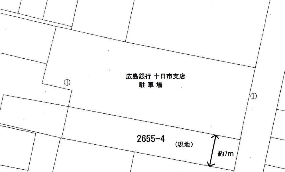 Compartment figure. Land price 11.8 million yen, Land area 254.24 sq m
