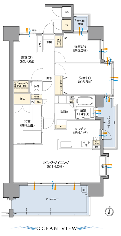Floor: 4LDK, occupied area: 83.72 sq m, Price: 30,137,000 yen