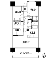 Floor: 3LDK, occupied area: 75.71 sq m, Price: 24,807,000 yen ~ 30,137,000 yen