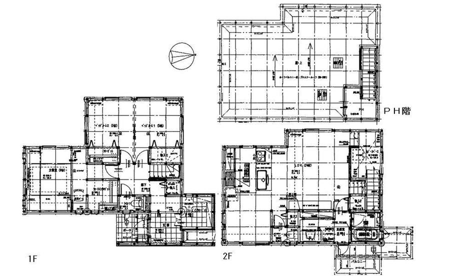 Floor plan. 30,800,000 yen, 3LDK, Land area 216.42 sq m , Building area 114.68 sq m