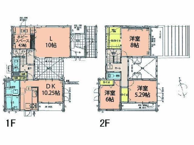 Floor plan. 26,800,000 yen, 4LDK, Land area 209.68 sq m , Building area 112.2 sq m