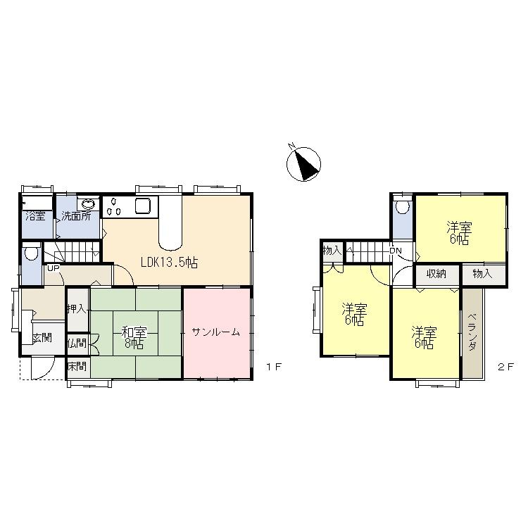 Floor plan. 11.8 million yen, 4LDK, Land area 150.88 sq m , Building area 93.57 sq m floor plan
