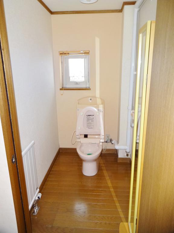 Toilet. You can use comfortably with Washlet